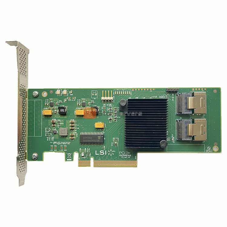 オリジナル LSI 9211-8i LSI00194 HBA カード sas カードミニ sas sff8087 ホストバスアダプタ