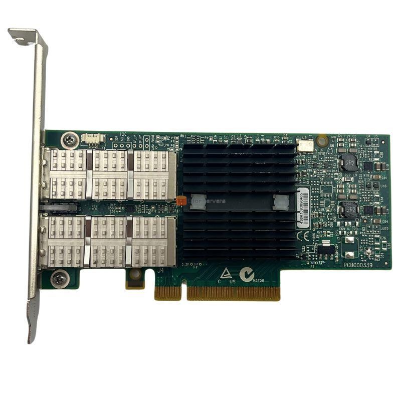 ネットワーク カード MCX354A-FCBT PCIe 3.0 x8 2 ポート Eth40G/IB56G イーサネット サーバー アダプタ