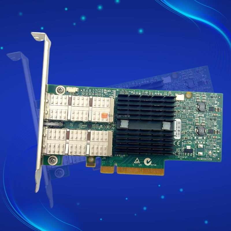ネットワーク カード MCX354A-FCBT PCIe 3.0 x8 2 ポート Eth40G/IB56G イーサネット サーバー アダプタ
