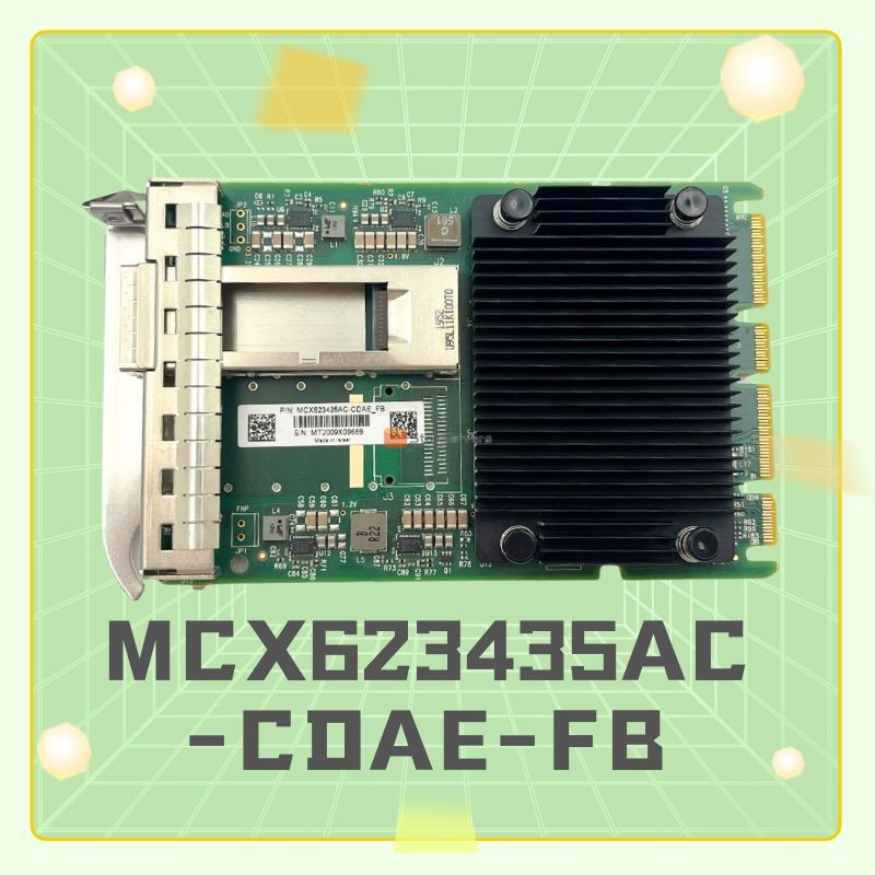 ネットワーク アダプター MCX623435AC-CDAE-FB OCP3.0 100G QSFP56 在庫あり