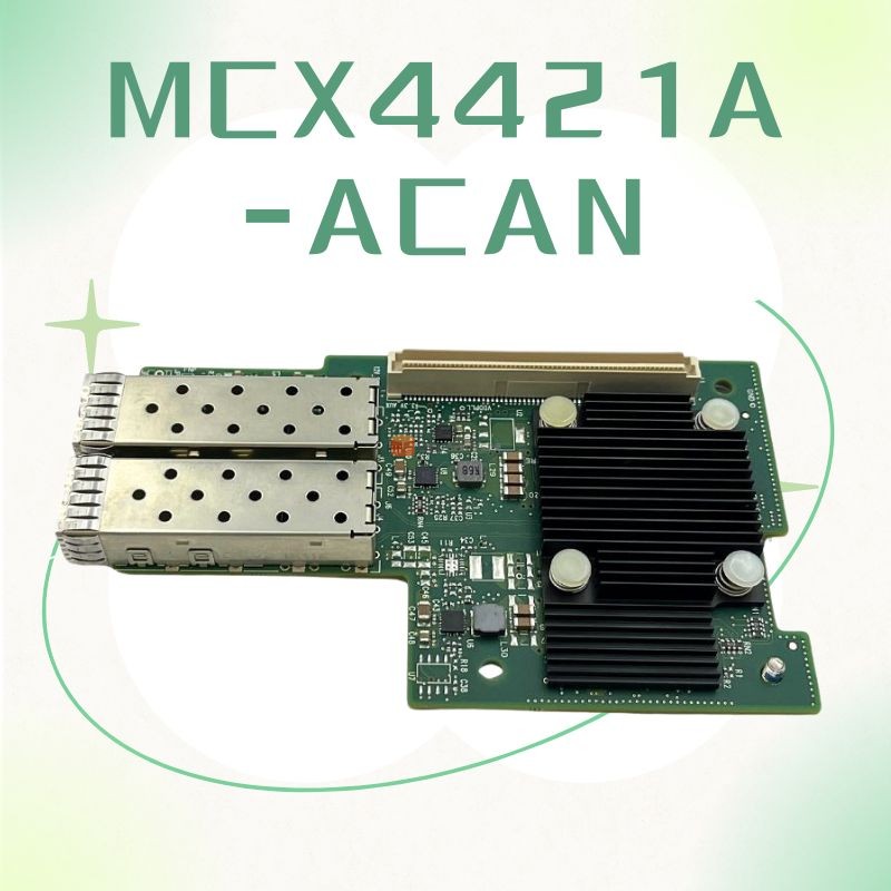 ネットワーク アダプター カード MCX4421A-ACAN OCP2.0 PCIe 3.0 x8 2 ポート 25G SFP28 在庫あり