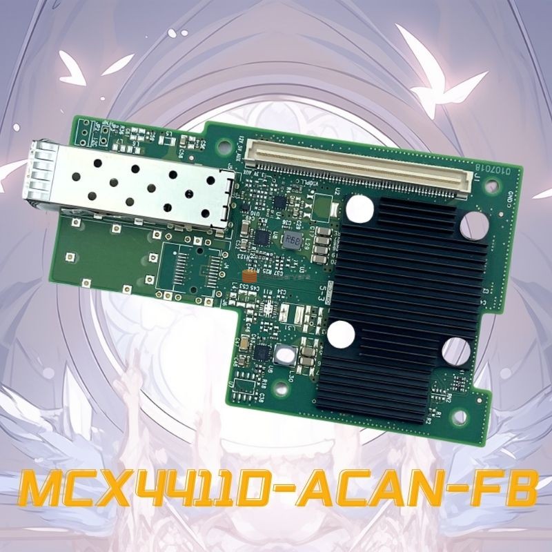 ネットワーク アダプター カード MCX4411D-ACAN-FB OCP 2.0 PCIe 3.0 x8 1 ポート 25G SFP28 在庫あり