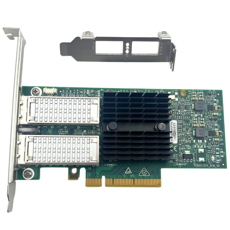 ネットワーク インターフェイス カード MCX354A-FCCT PCIe3.0 x8 8GT/s 10/40/56GbE